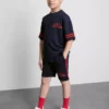 7-15 ani | Set de cămăși și pantaloni scurți din plasă sport