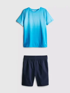 7-15 ani | Set de tricou și pantaloni scurți sport