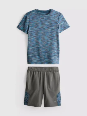7-15 ani | Set de tricou și pantaloni scurți sport