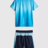 7-15 ani | Set de tricou și pantaloni scurți sport