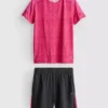7-15 ani | Set de tricou și pantaloni scurți sport