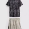 7-15 ani | Set de tricou și pantaloni scurți sport