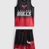 7-15 ani | Set din plasă NBA Chicago Bulls 7-15 ani | Set din plasă NBA Chicago Bulls