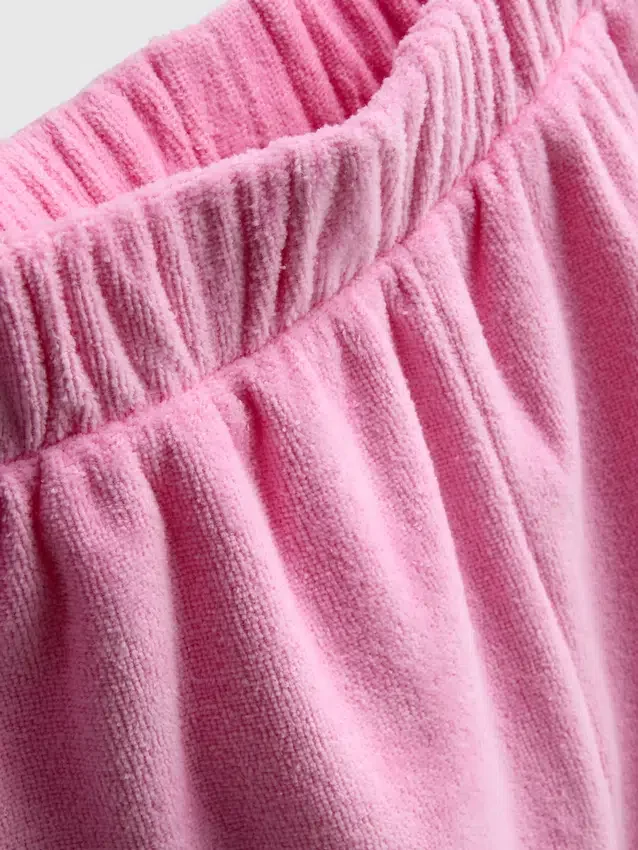 7-15 ani | Set hanorac cu glugă din material de prosop și Pantaloni Scurți 7-15 ani | Set hanorac cu glugă din material de prosop și Pantaloni Scurți