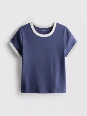 7-15 ani | tricou cu guler în formă de inel