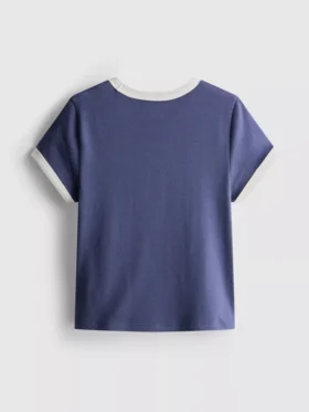 7-15 ani | tricou cu guler în formă de inel