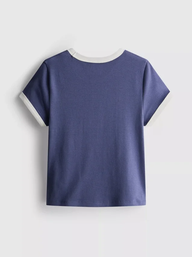 7-15 ani | tricou cu guler în formă de inel 7-15 ani | tricou cu guler în formă de inel
