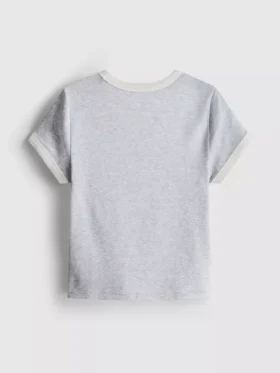 7-15 ani | tricou cu guler în formă de inel