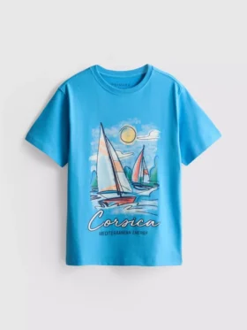 7-15 ani | tricou cu imprimeu Corsica