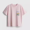 7-15 ani | tricou oversized cu imprimeu