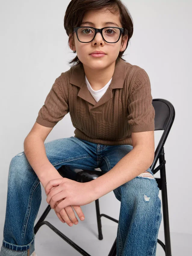 7-15 ani | tricou polo din tricot 7-15 ani | tricou polo din tricot