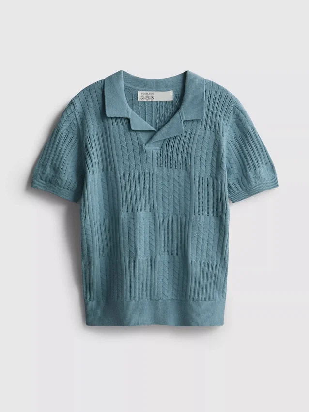 7-15 ani | tricou polo din tricot 7-15 ani | tricou polo din tricot