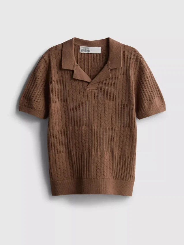 7-15 ani | tricou polo din tricot 7-15 ani | tricou polo din tricot