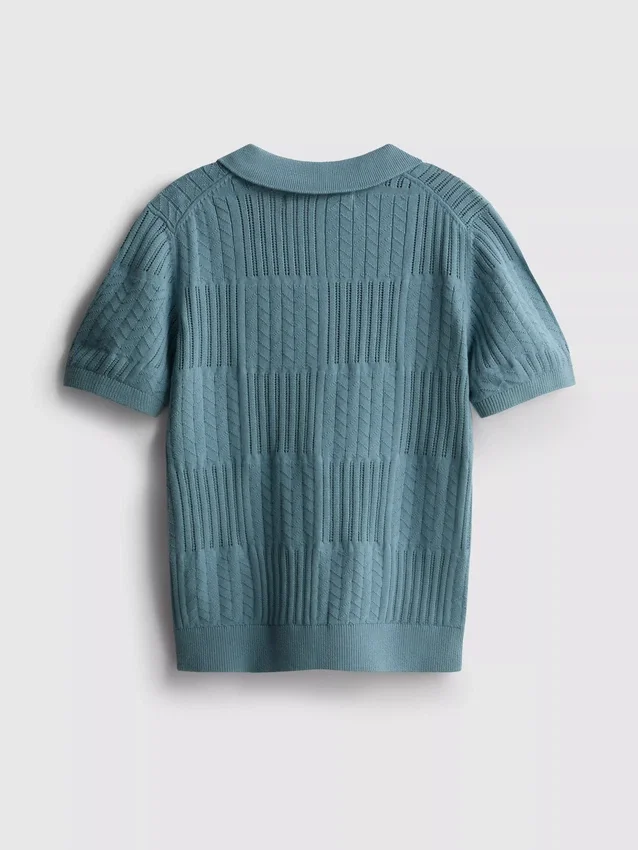 7-15 ani | tricou polo din tricot 7-15 ani | tricou polo din tricot