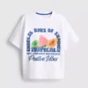 7-15 ani | tricou texturat cu imprimeu de fructe 7-15 ani | tricou texturat cu imprimeu de fructe
