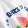 7-15 ani | tricou texturat cu imprimeu de fructe 7-15 ani | tricou texturat cu imprimeu de fructe