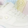 Adidași cu talpă joasă cu inimioare