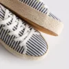 Adidași din pânză de iută cu talpă plată