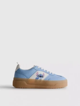 Adidași groși cu talpă din cauciuc cu personajul Stitch de la Disney