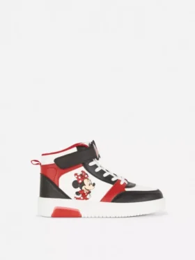 Adidași înalți cu luminițe cu Minnie Mouse de la Disney