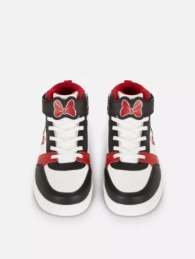 Adidași înalți cu luminițe cu Minnie Mouse de la Disney