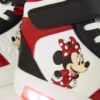 Adidași înalți cu luminițe cu Minnie Mouse de la Disney
