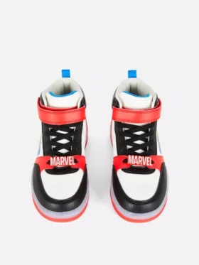 Adidași înalți Marvel cu lumini