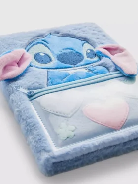 Agendă moale la atingere cu Stitch de la Disney