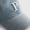 Șapcă din denim cu inițială Șapcă din denim cu inițială