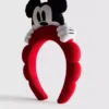 Bandă de păr din pluș cu Mickey Mouse de la Disney