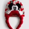 Bandă de păr din pluș cu Mickey Mouse de la Disney