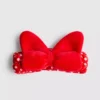 Bandă pentru păr cu fundă din pluș cu Minnie Mouse de la Disney
