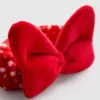 Bandă pentru păr cu fundă din pluș cu Minnie Mouse de la Disney