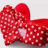 Bandă pentru păr cu fundă din pluș cu Minnie Mouse de la Disney