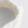 Bandă pentru păr cu nod în stil broderie englezească