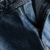 Blugi cargo largi, cu talie medie Blugi cargo largi, cu talie medie