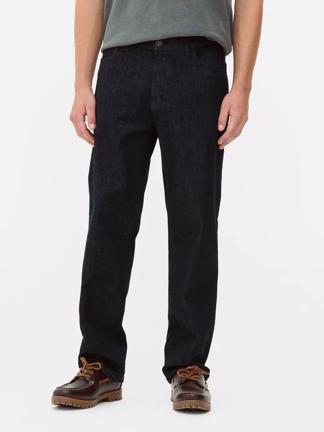 Blugi cu picior drept elastic Blugi cu picior drept elastic