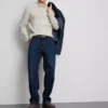 Blugi cu picior drept elastic Blugi cu picior drept elastic