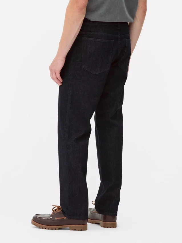 Blugi cu picior drept elastic Blugi cu picior drept elastic