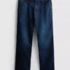 Blugi cu picior drept elastic Blugi cu picior drept elastic