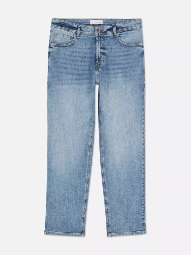Blugi cu picior drept elastic Blugi cu picior drept elastic