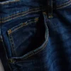 Blugi cu picior drept elastic Blugi cu picior drept elastic