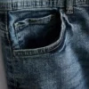 Blugi cu picior drept elastic Blugi cu picior drept elastic