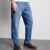 Blugi cu talie medie și croială slim Blugi cu talie medie și croială slim