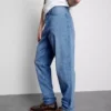 Blugi cu talie medie și croială slim Blugi cu talie medie și croială slim
