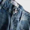 Blugi cu talie medie și croială slim Blugi cu talie medie și croială slim