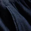 Blugi culotte cu croi larg Blugi culotte cu croi larg