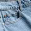 Blugi din denim de bumbac cu croi drept Blugi din denim de bumbac cu croi drept