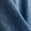 Blugi din denim de bumbac, cu croi drept și picioare conice Blugi din denim de bumbac, cu croi drept și picioare conice