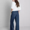 Blugi din denim de bumbac cu croială dreaptă „The Edit” Blugi din denim de bumbac cu croială dreaptă „The Edit”
